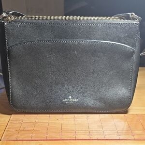 Kate Spade Black Leather Shoulder Bag
